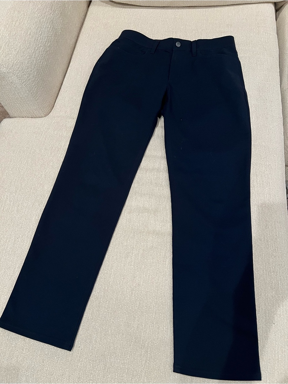 Calvin Klein Men’s Navy Blue 32x30 Dress Straight Pants